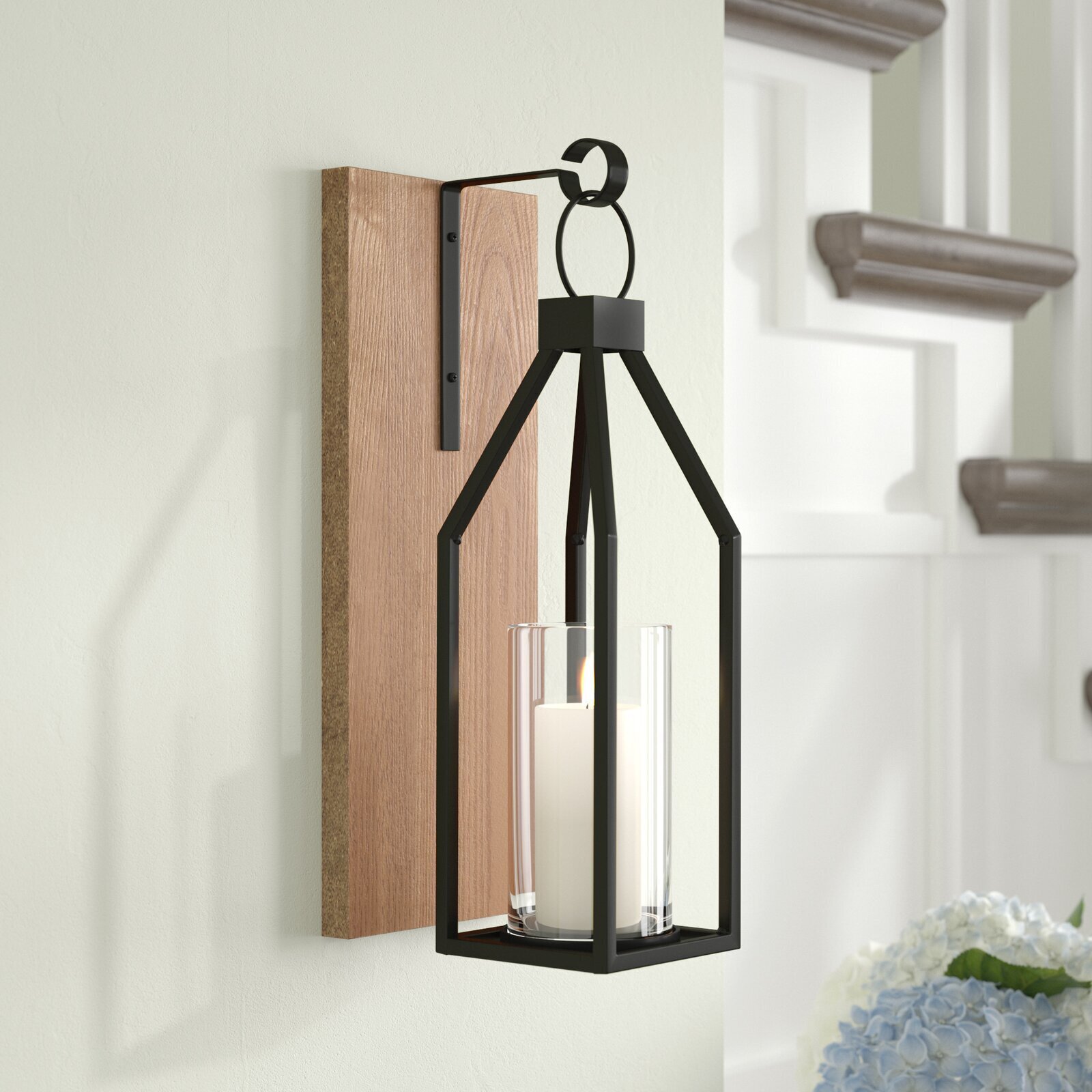 Hurricane Candle Sconces Wall