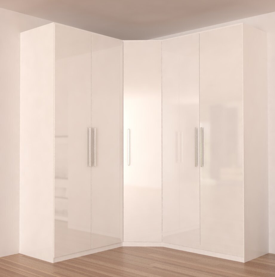 Glossy Sleek Corner Wardrobe