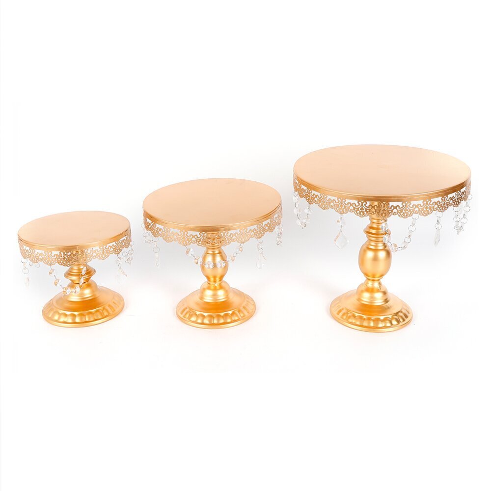 Gold Antique Pedestal Cake Stands