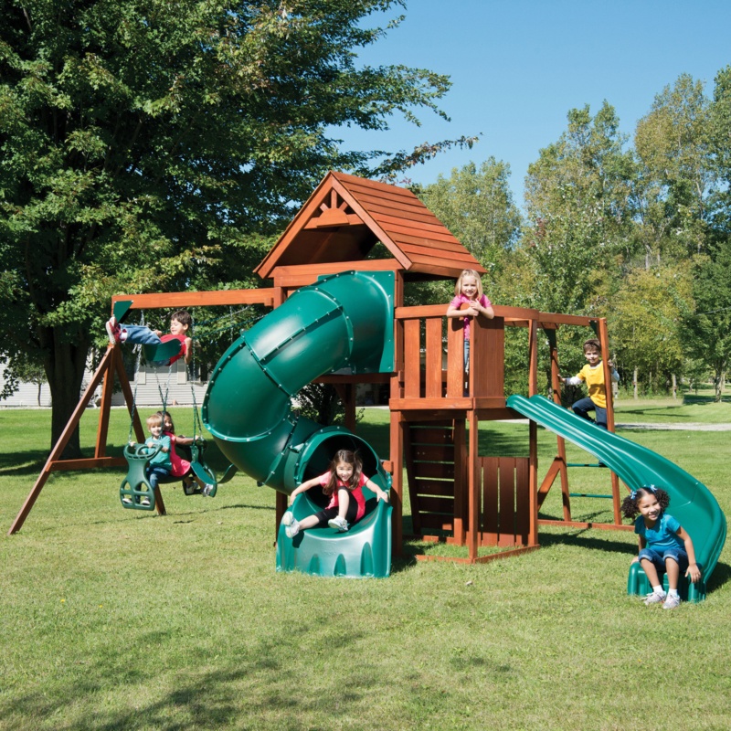 Grandview Twist Complete Swing Set