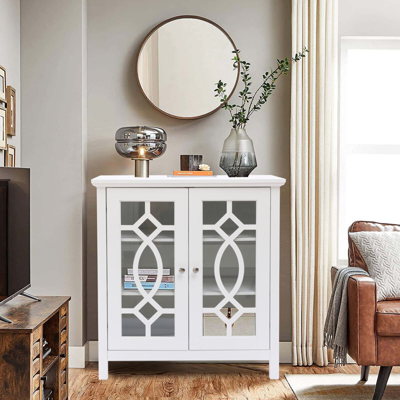 Hand painted freestanding cabinet
