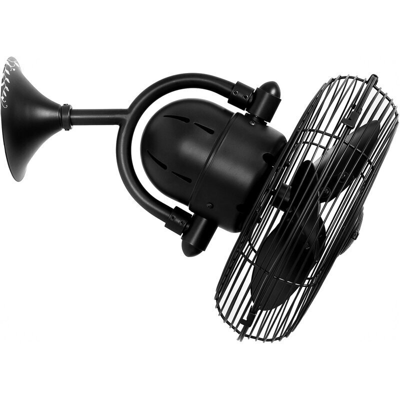 Hardwired Vintage Wall Fan