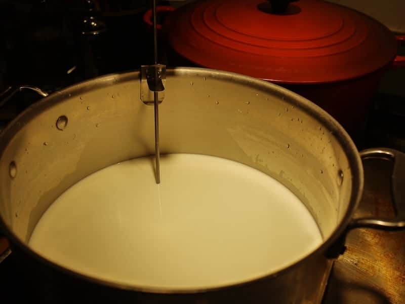 heating milk