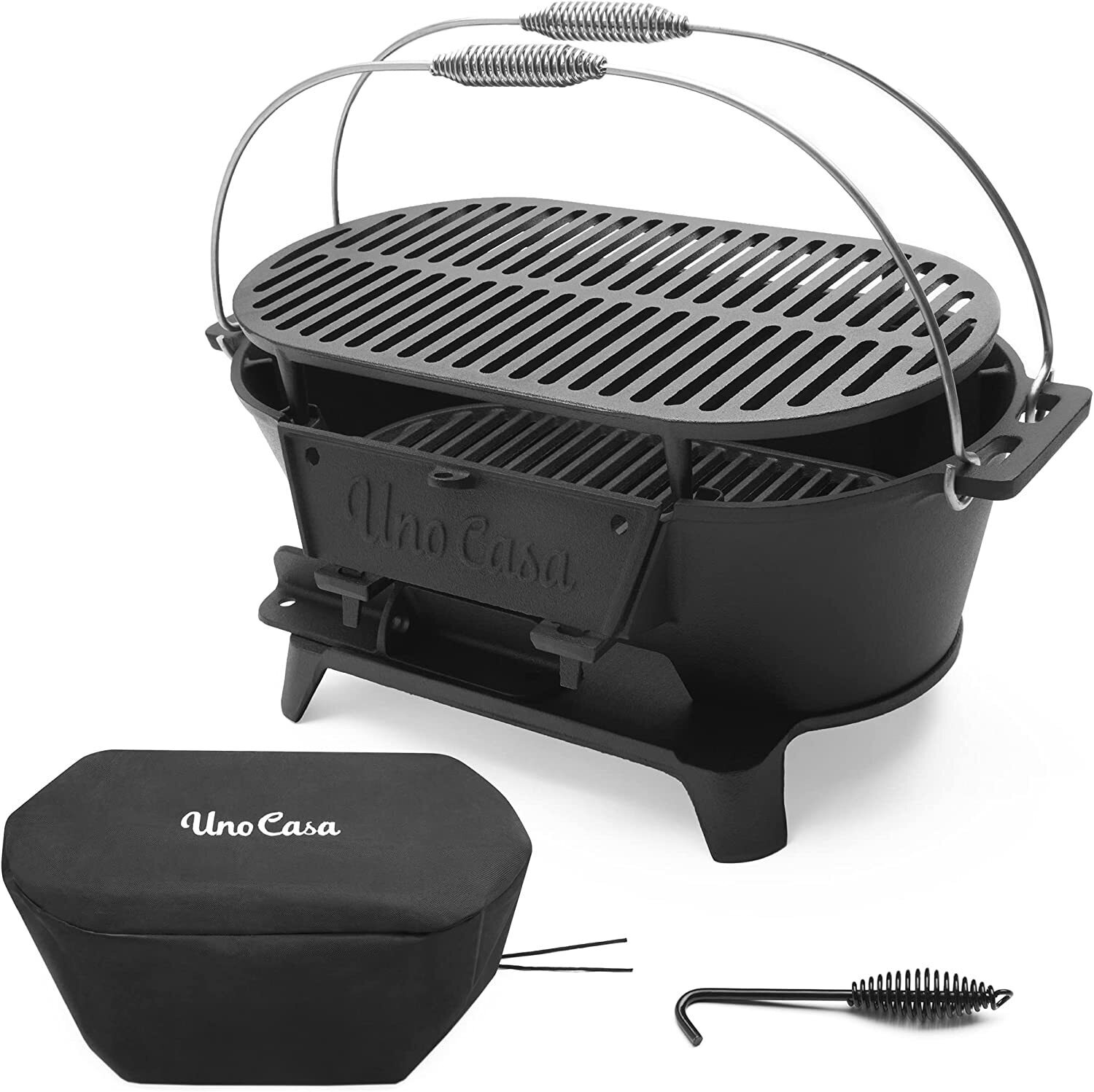 Hibachi Style Cast Iron Grill