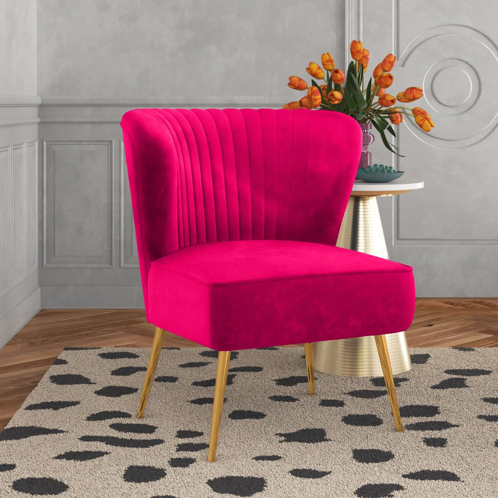 Hot Pink Glam Chair