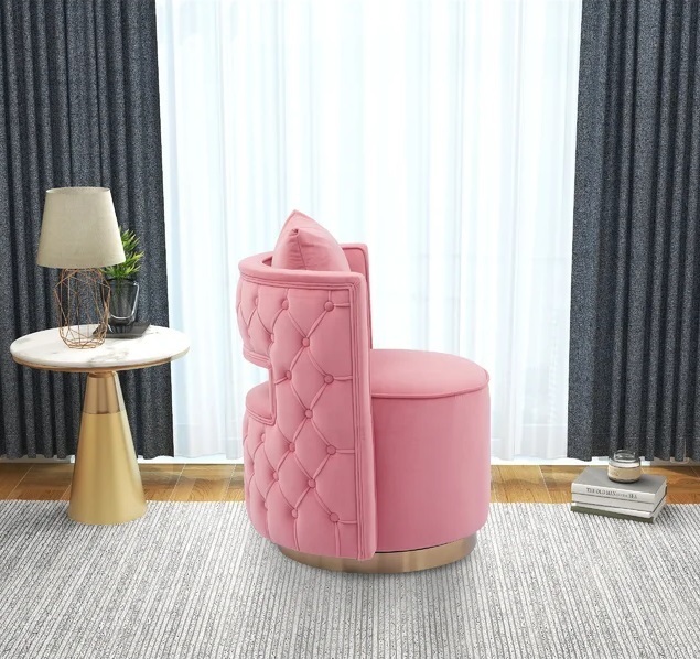 Hot Pink Swivel Chairs