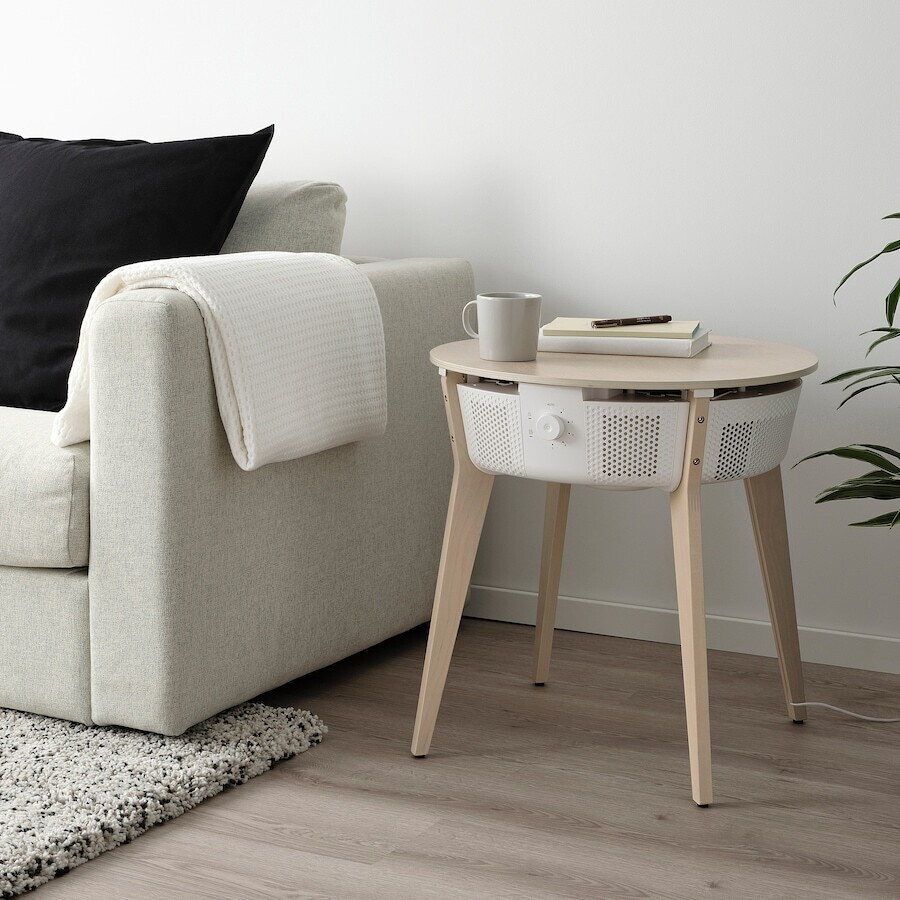 IKEA Side Table With Air Purifier