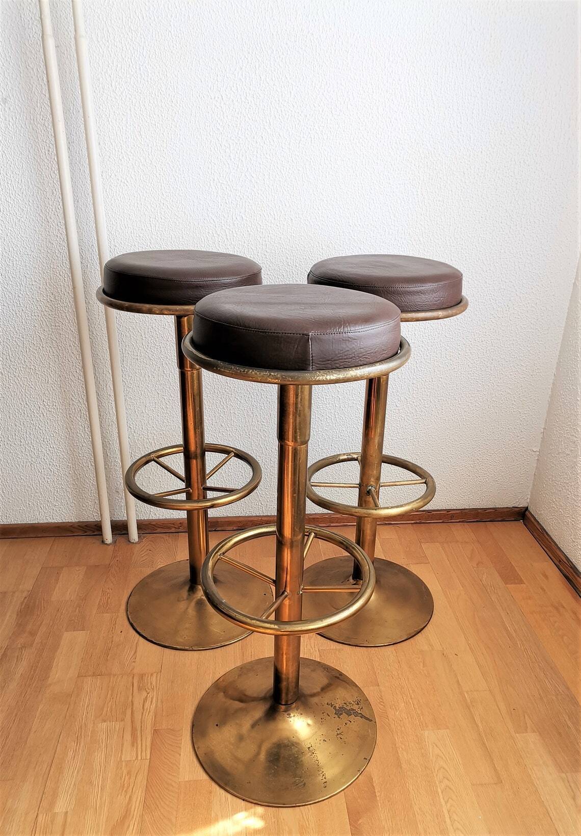 Brass Bar Stools