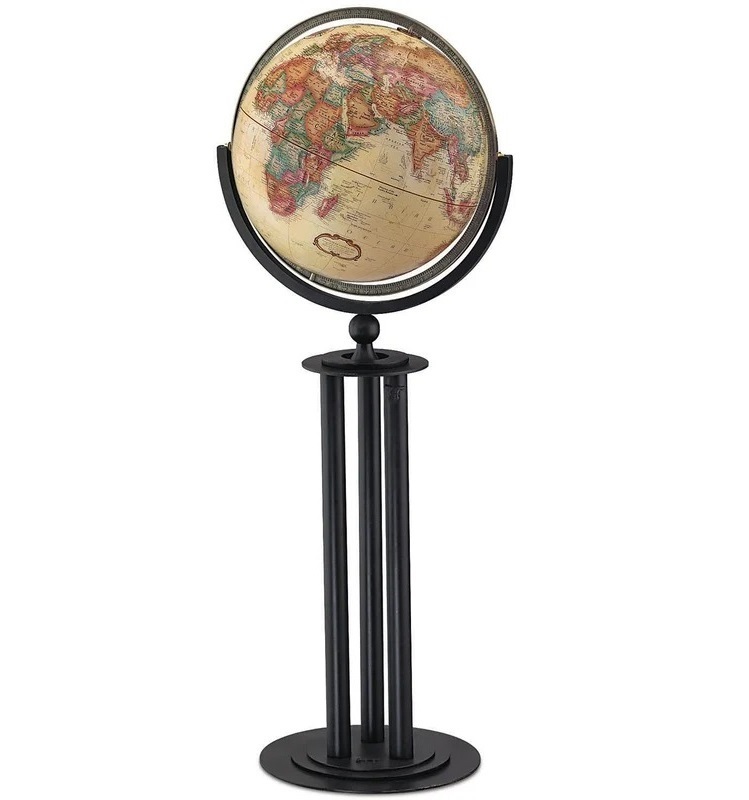 Industrial Modern Floor Globe Stand