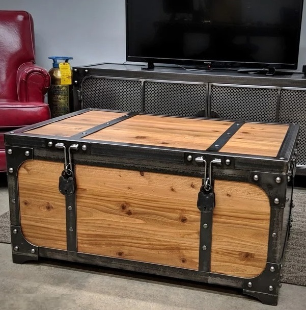 Modern Steamer Trunk