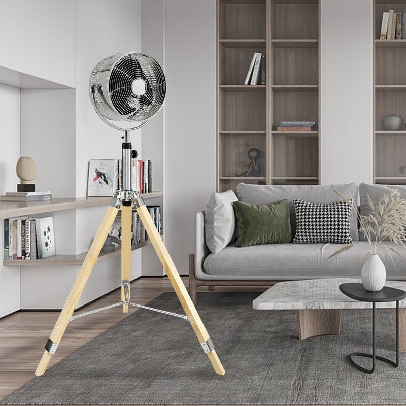 Industrial Retro Style Floor Fan | Foter