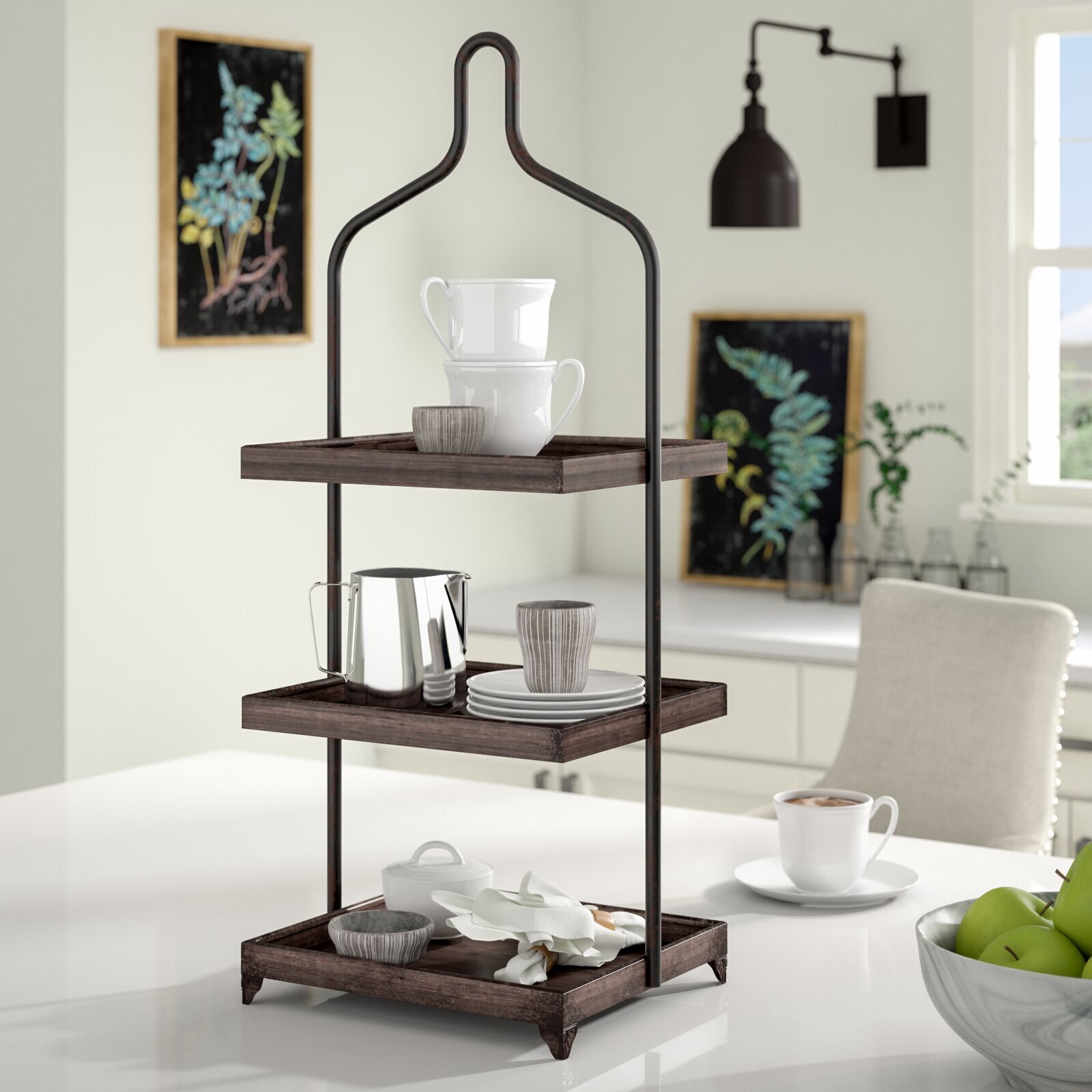 Industrial Short Bakers Rack