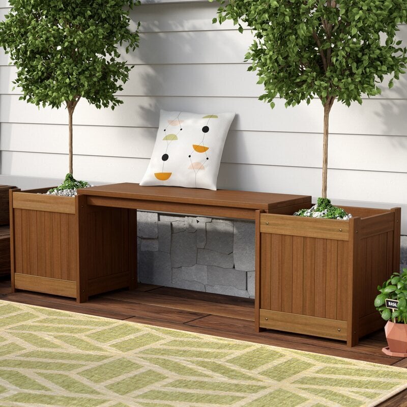 Integrated Deck Bench