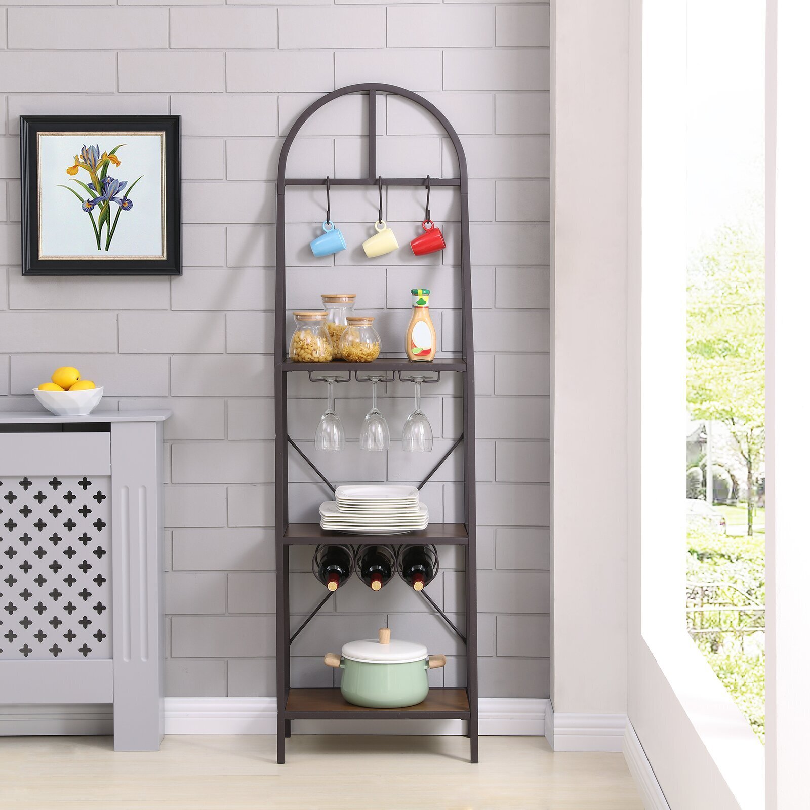 Narrow Bakers Rack