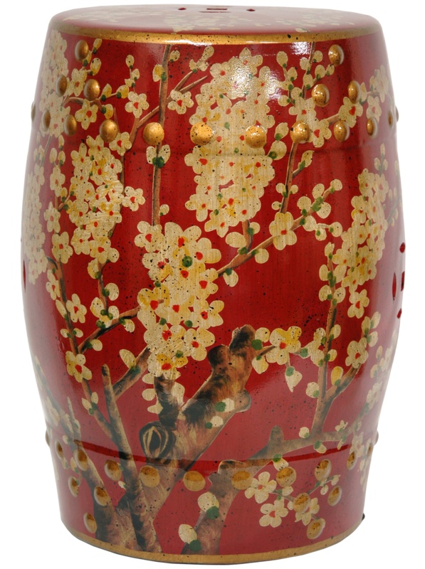 Irwin 17.5'' Tall Ceramic Garden Stool