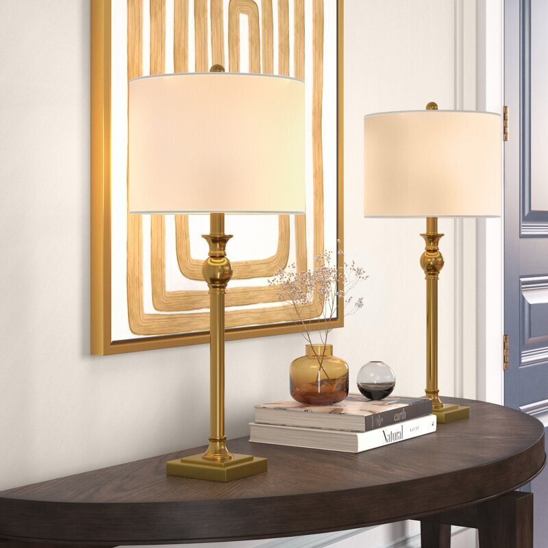 J Hunt Home Signature Gold Lamp