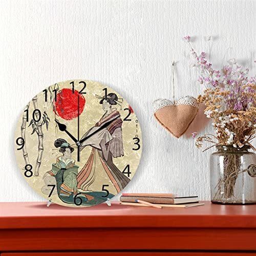 Japanese Round Wall Clock