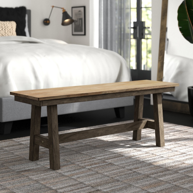 Keswick Solid Wood Bench