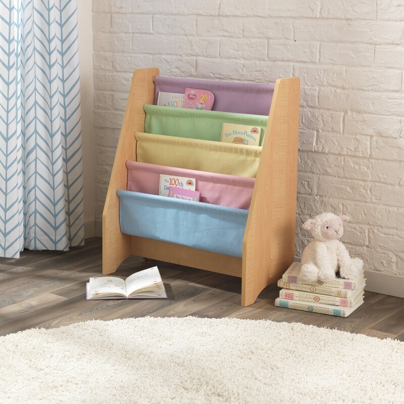 Kids Fabric Book Rack