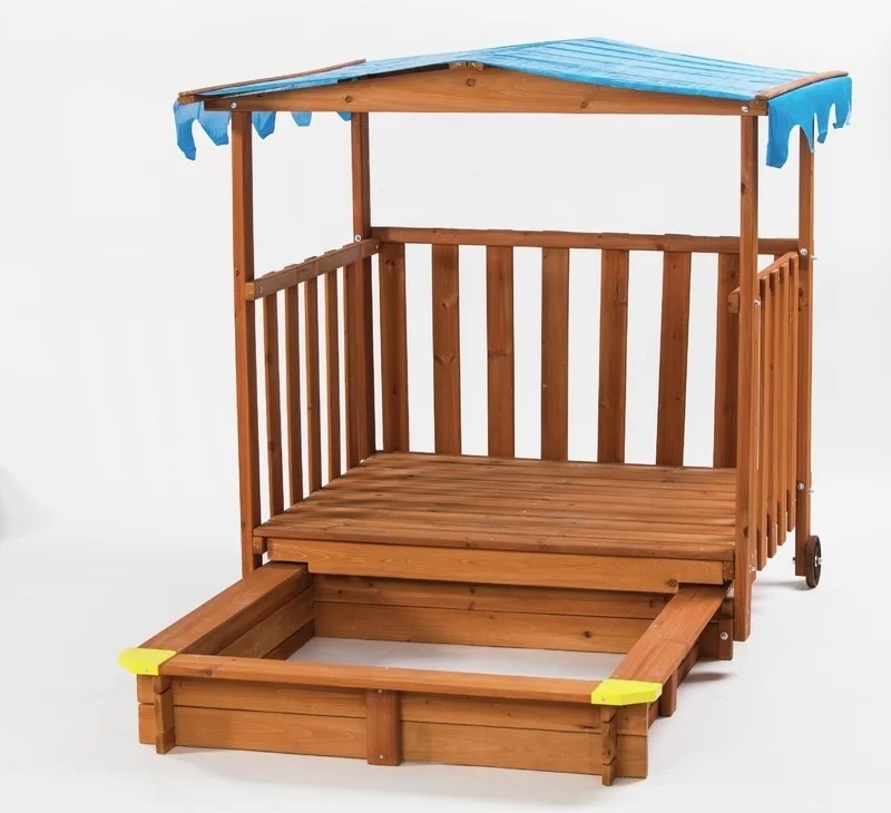 Kids Playhouse With Sandbox