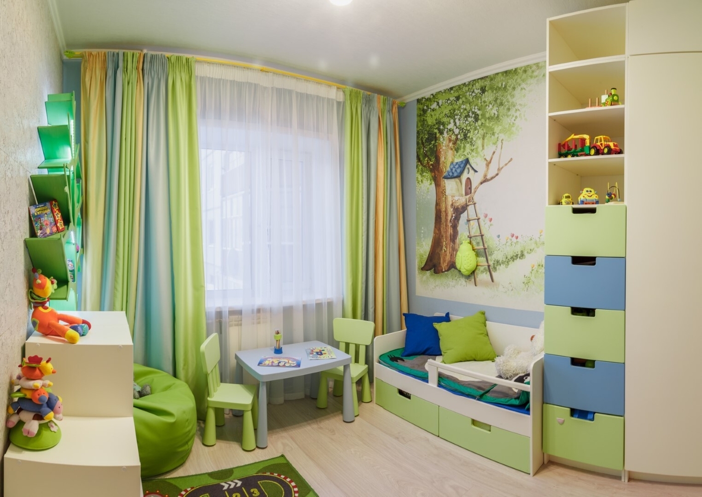 Kids playing room
