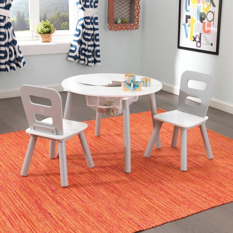 Kids Round Play/Activity Table and Chair Set