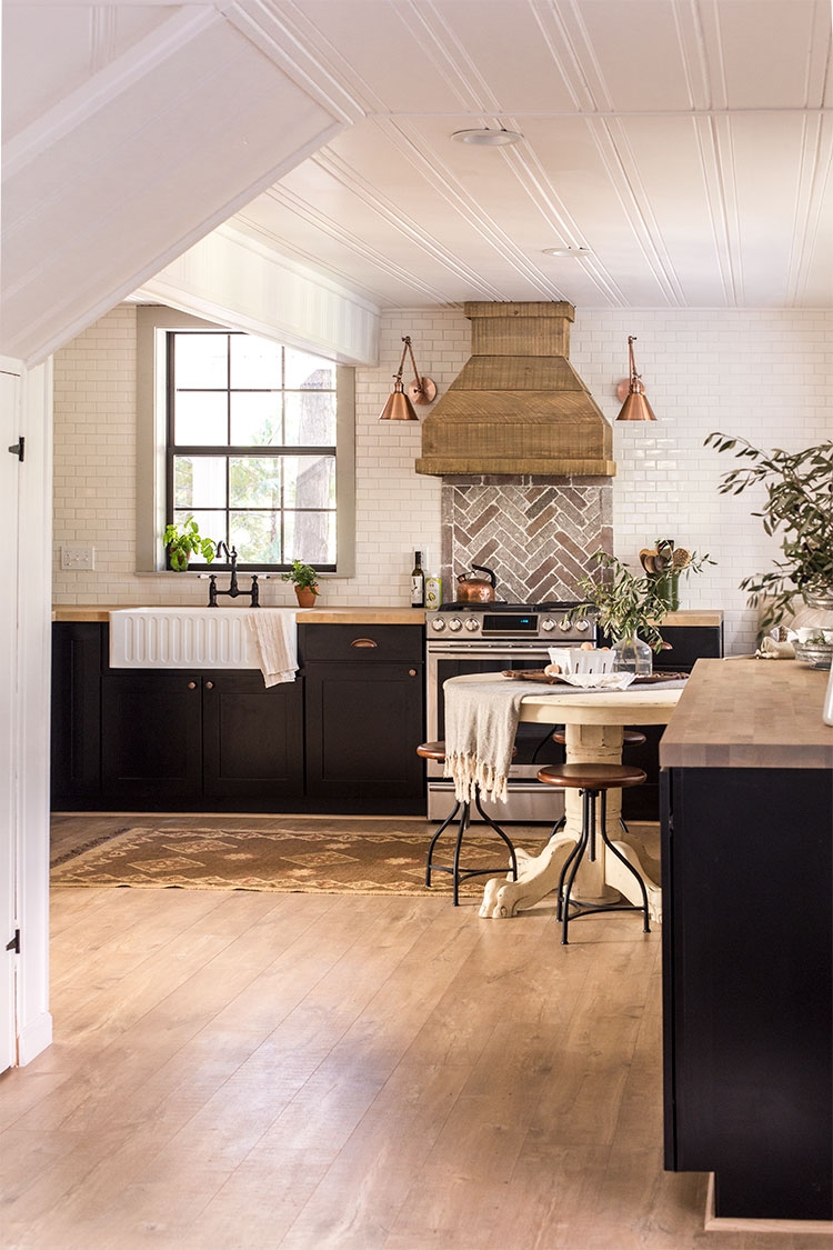 Kitchen With Tile And Brick Designs