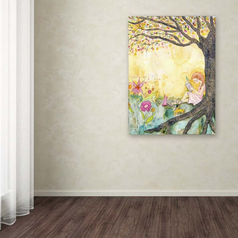 Kymber Book Nook Canvas Art
