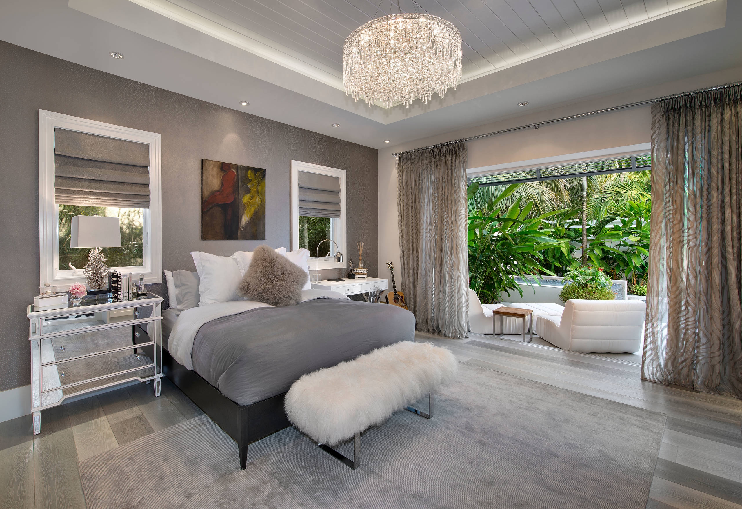 Large Bedroom With Open Outdoor Space