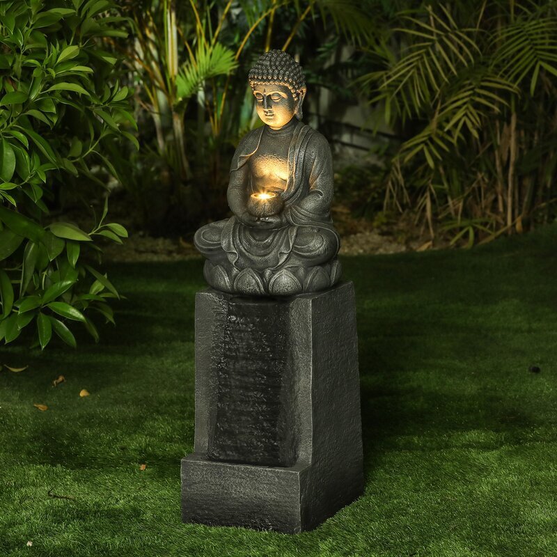 Large Buddha Outdoor Water Fountain