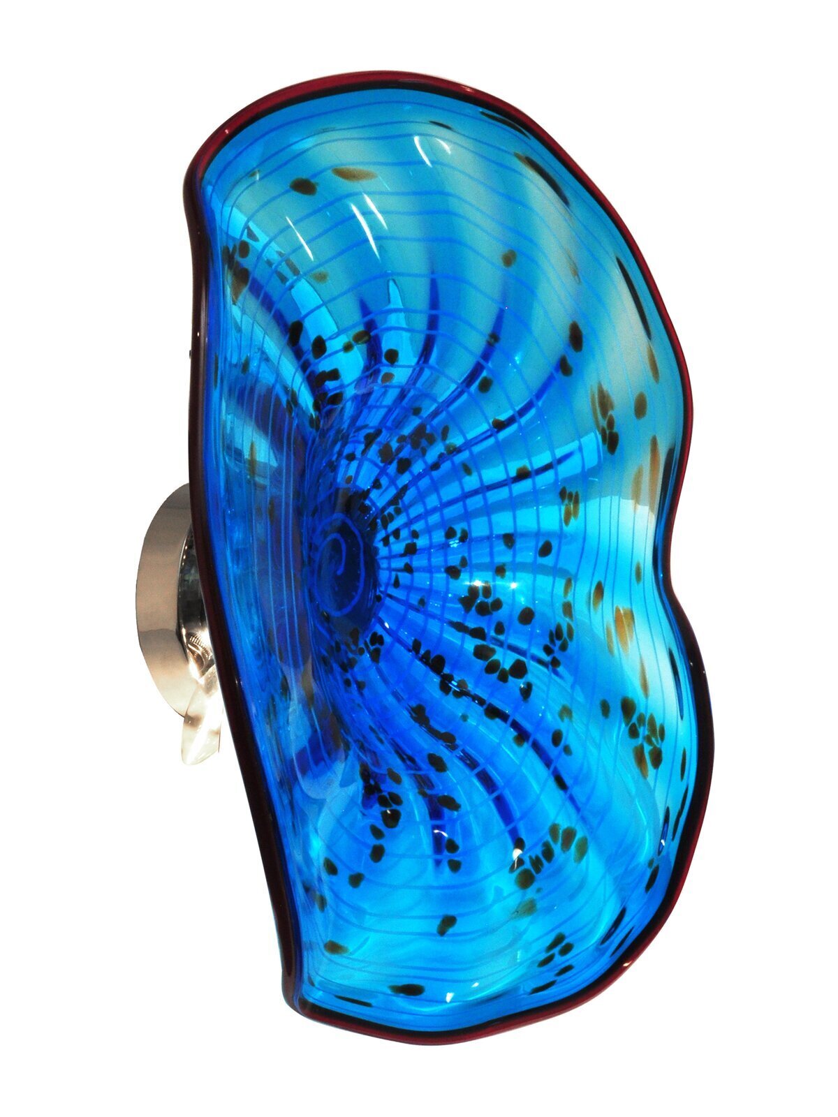 Large Decorative Glass Plate