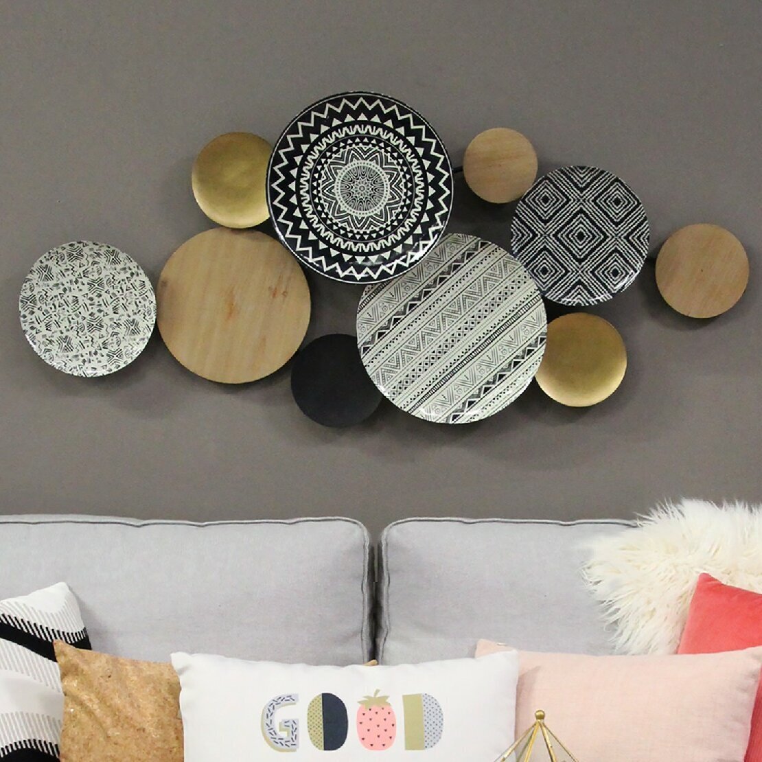 Large Decorative Plates for Display