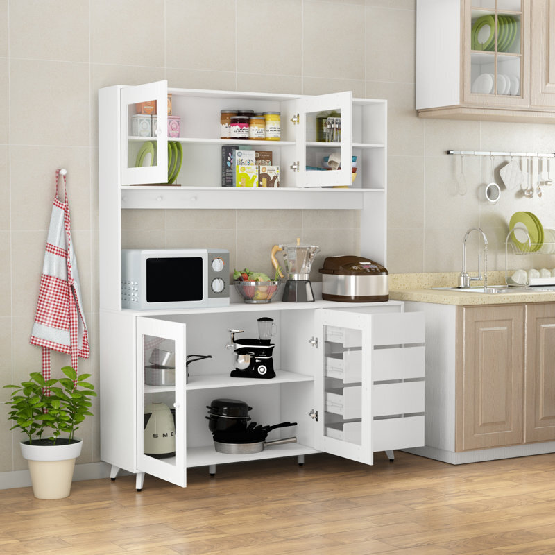 Wood Microwave Cabinet