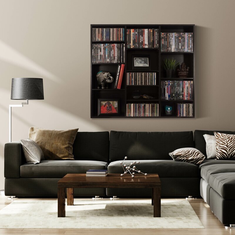 Large Media Shelf