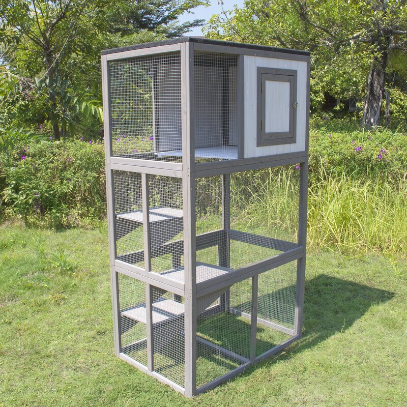 Large, Multifunctional Outdoor Cat Playpen