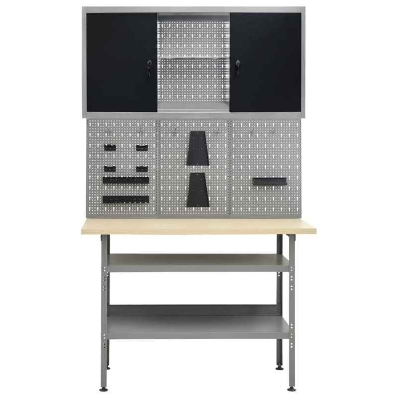 Laskie 47.24"W Adjustable Height Workbench