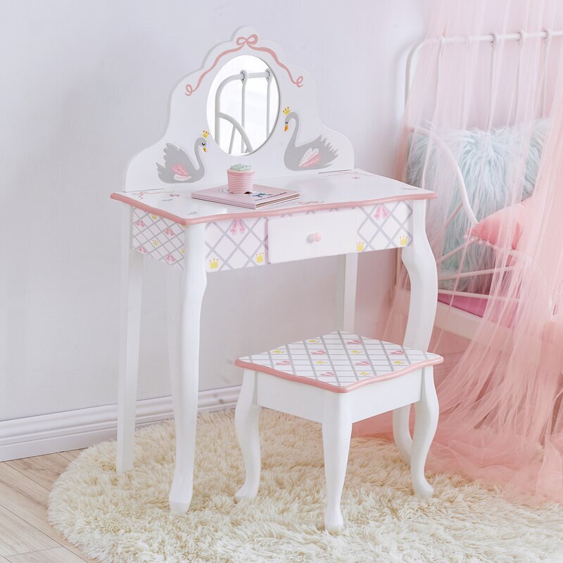 Lattice Girls Vanity Table