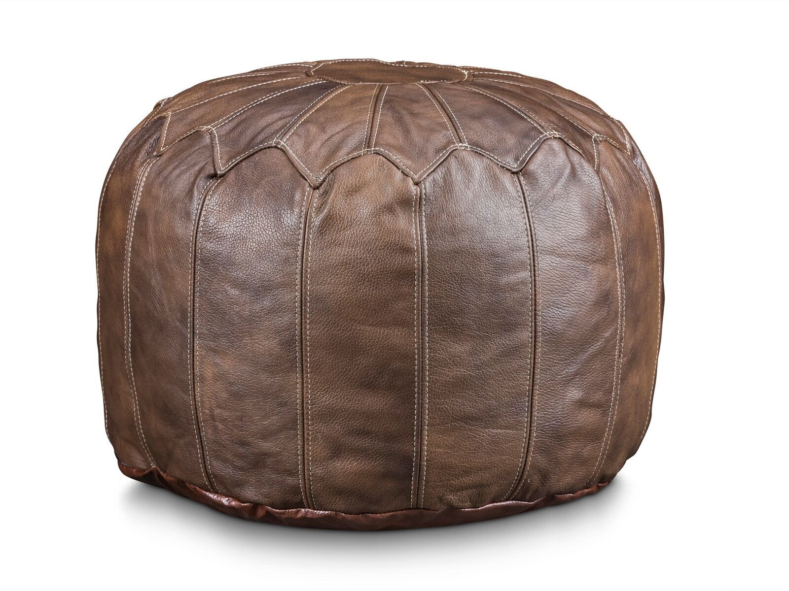 Leather Ottoman