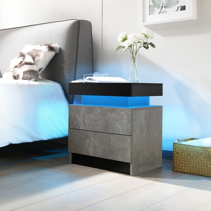 LED Backlit Gaming Bedroom Furniture 