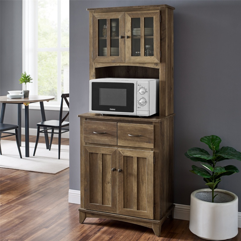 Corner Kitchen Island with Storage