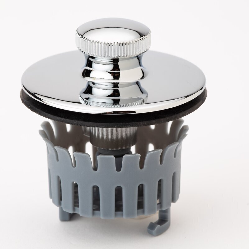 Lift and Turn Bathtub Strainer
