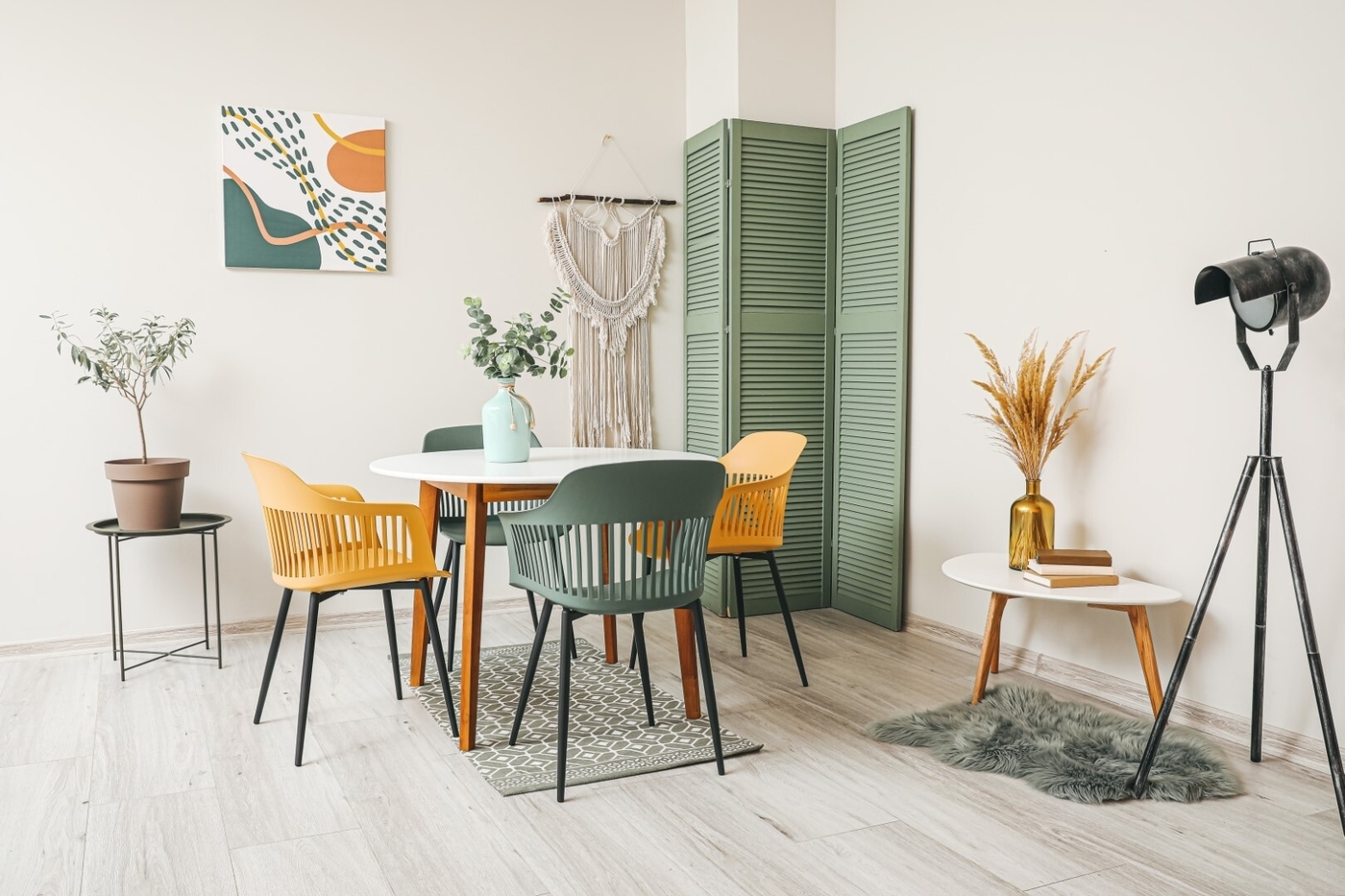 Light dining room