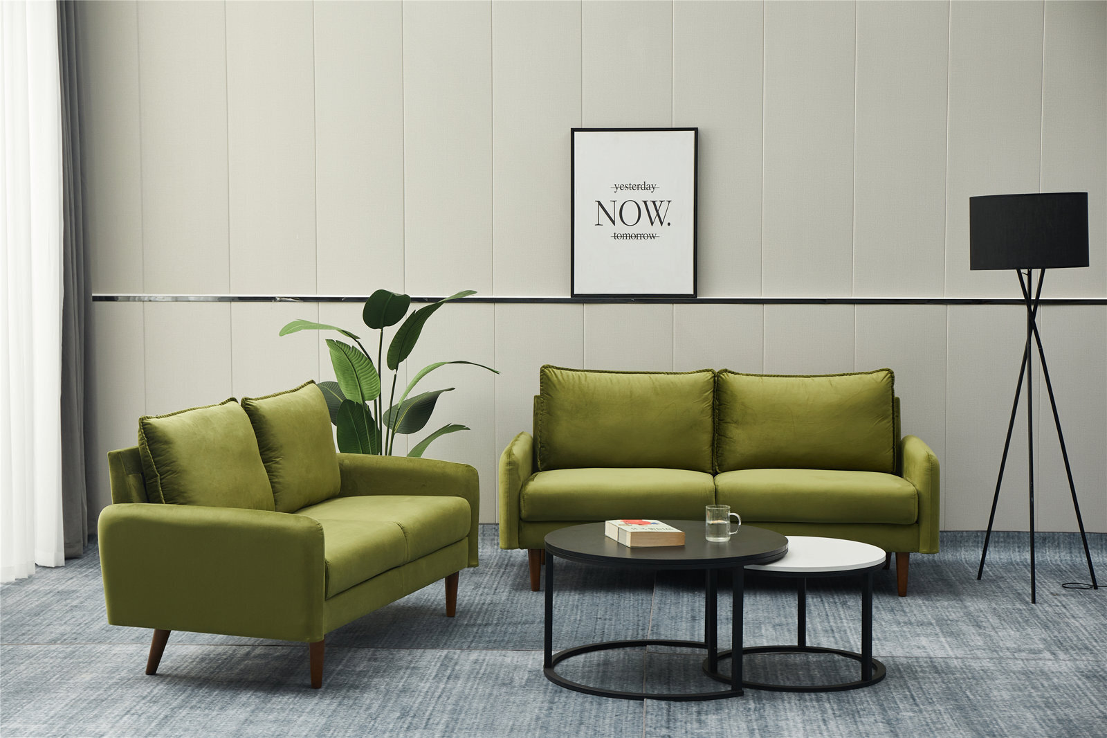 Light Green Furniture Set