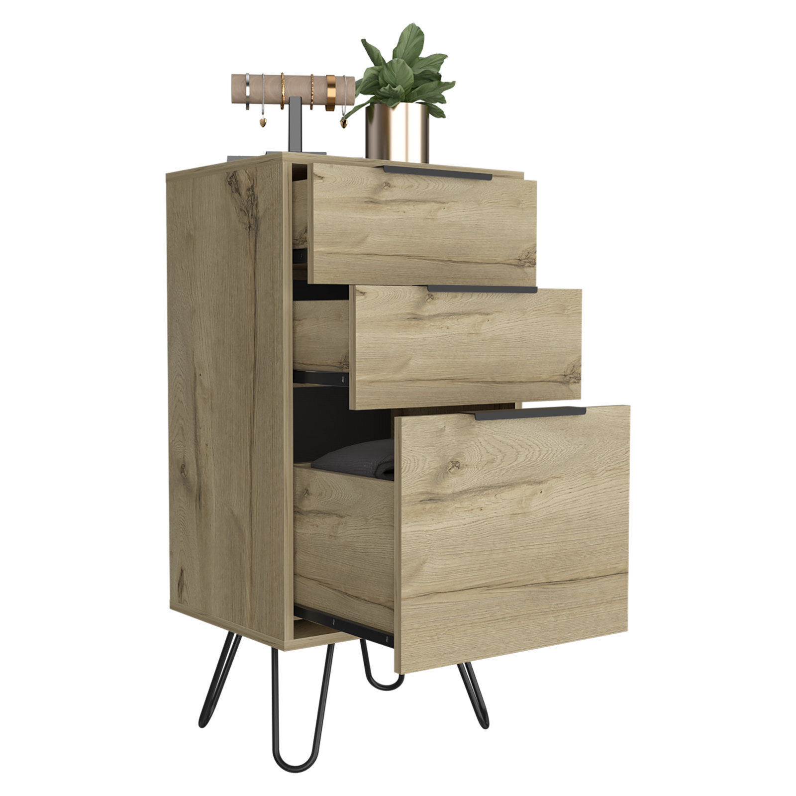 Light Oak Nightstand