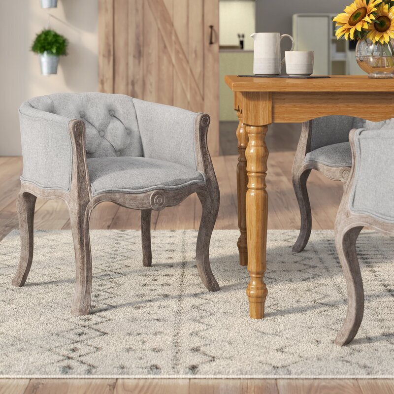 Low Back Tufted Chair
