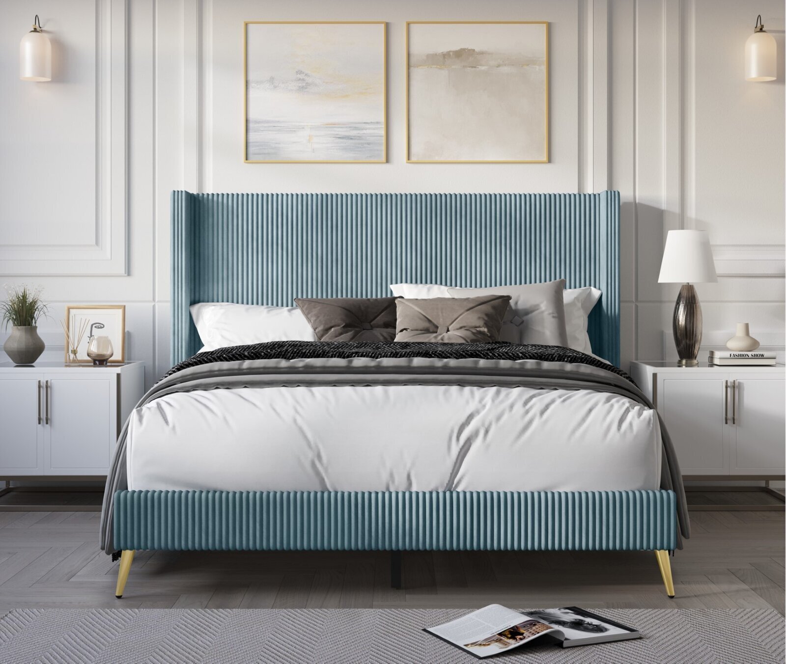 Low Profile Modern Twin Bed
