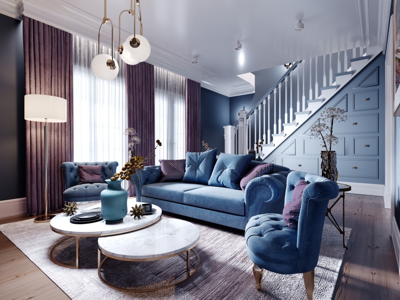 Luxurious living room