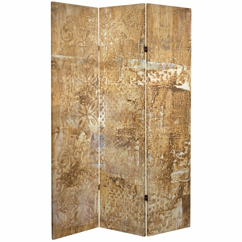 Madell 38.75'' W x 71'' H 3 - Panel Folding Room Divider