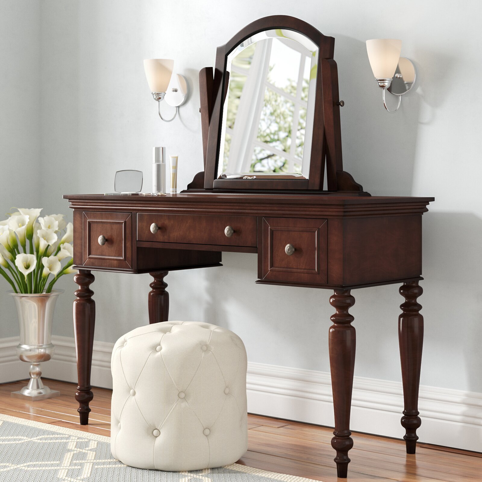 Mahogany Vanity Table