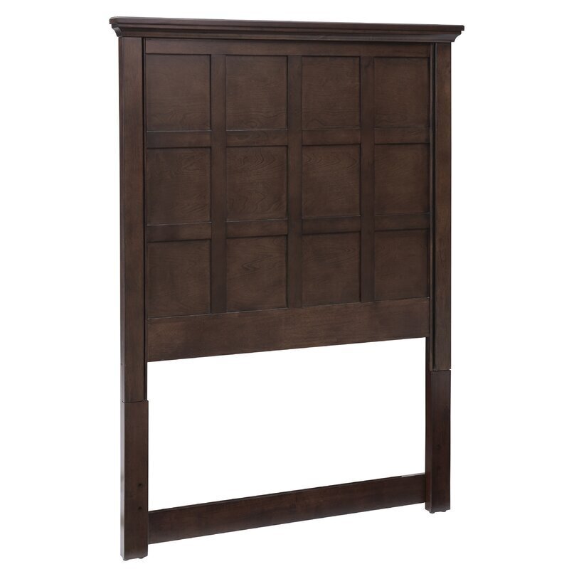 Manufactured wood large headboard